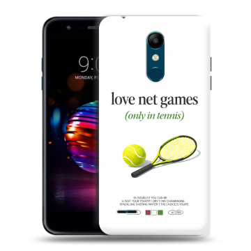 Силиконовый чехол на LG K11 Plus с принтом для девочек