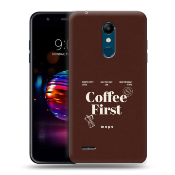 Силиконовый чехол на LG K11 Plus с принтом женский Силиконовый чехол на LG K11 Plus с принтом женский