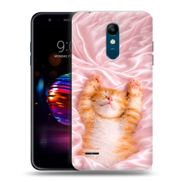 Силиконовый чехол на LG K11 Plus с принтом женский Силиконовый чехол на LG K11 Plus с принтом женский