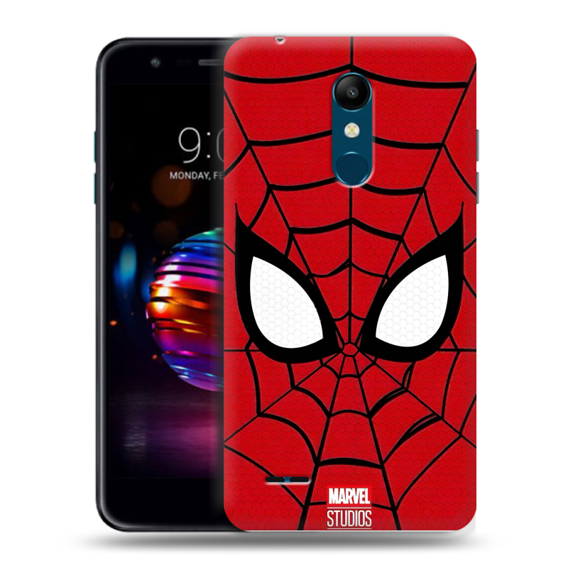 Силиконовый чехол на LG K11 Plus с принтом человек паук spiderman Силиконовый чехол на LG K11 Plus с принтом человек паук spiderman