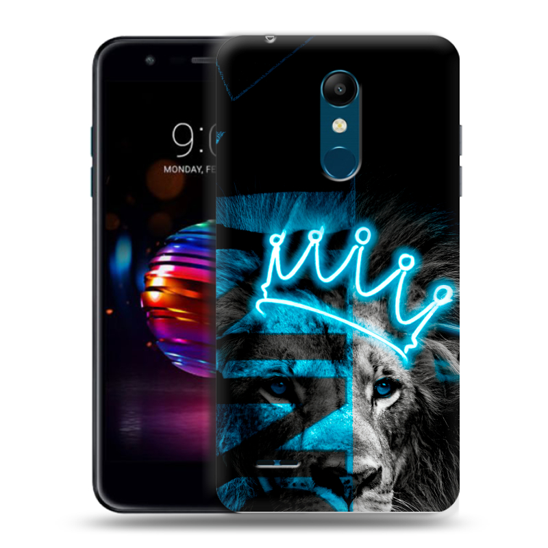 Силиконовый чехол на LG K11 Plus с принтом Король лев Силиконовый чехол на LG K11 Plus с принтом Король лев