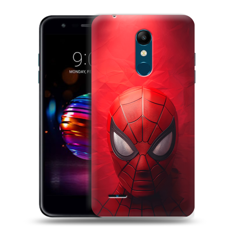 Силиконовый чехол на LG K11 Plus с принтом Spiderman Человек паук Силиконовый чехол на LG K11 Plus с принтом Spiderman Человек паук