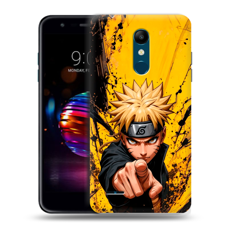 Силиконовый чехол на LG K11 Plus с принтом Naruto Наруто Силиконовый чехол на LG K11 Plus с принтом Naruto Наруто