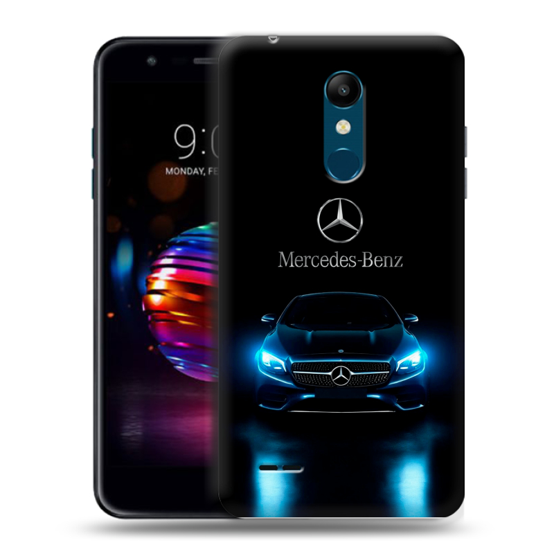 Силиконовый чехол на LG K11 Plus с принтом Mercedes Мерседес Силиконовый чехол на LG K11 Plus с принтом Mercedes Мерседес