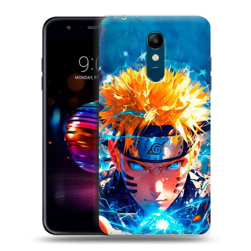 Силиконовый чехол на LG K11 Plus с принтом Аниме Наруто Naruto Силиконовый чехол на LG K11 Plus с принтом Аниме Наруто Naruto