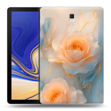 Силиконовый чехол на планшета Samsung Galaxy Tab S4 с принтом Женский