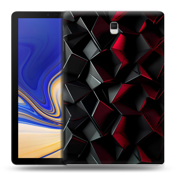 Силиконовый чехол на Samsung Galaxy Tab S4 с принтом Абстракция