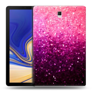 Силиконовый чехол на Samsung Galaxy Tab S4 с принтом Блестки