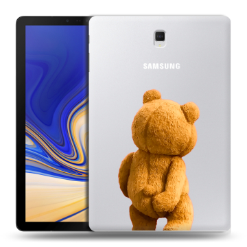 Силиконовый чехол на Samsung Galaxy Tab S4 с принтом Медведь