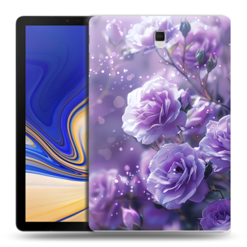 Силиконовый чехол на Samsung Galaxy Tab S4 с принтом Розы цветы