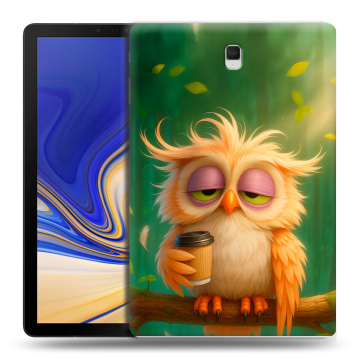 Силиконовый чехол на Samsung Galaxy Tab S4 с принтом сова