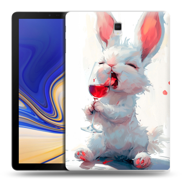 Силиконовый чехол на Samsung Galaxy Tab S4 с принтом кролик зайчик Силиконовый чехол на Samsung Galaxy Tab S4 с принтом кролик зайчик