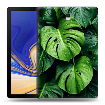 Силиконовый чехол на Samsung Galaxy Tab S4 с принтом Листья Силиконовый чехол на Samsung Galaxy Tab S4 с принтом Листья