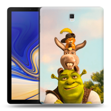 Силиконовый чехол на Samsung Galaxy Tab S4 с принтом Шрек Shrek