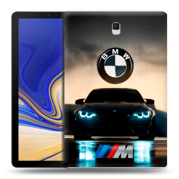 Силиконовый чехол на Samsung Galaxy Tab S4 с принтом БМВ BMW