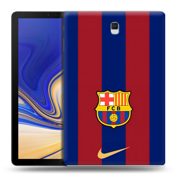 Силиконовый чехол на Samsung Galaxy Tab S4 с принтом Барселона Barcelona
