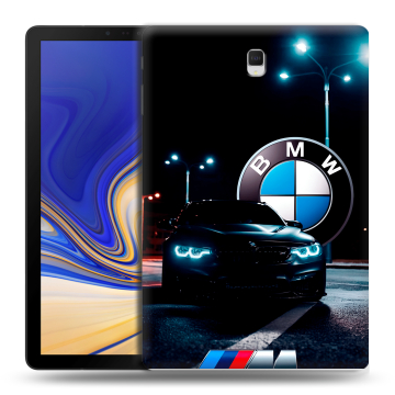 Силиконовый чехол на Samsung Galaxy Tab S4 с принтом БМВ BMW