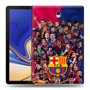 Силиконовый чехол на Samsung Galaxy Tab S4 с принтом Барселона Barcelona Силиконовый чехол на Samsung Galaxy Tab S4 с принтом Барселона Barcelona