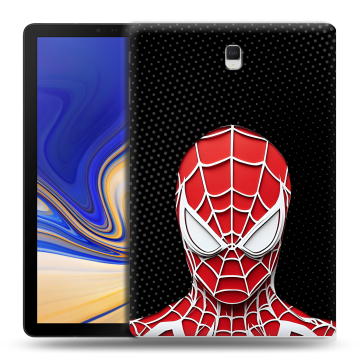 Силиконовый чехол на Samsung Galaxy Tab S4 с принтом человек паук spiderman