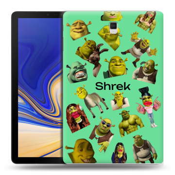 Силиконовый чехол на Samsung Galaxy Tab S4 с принтом Шрек Shrek