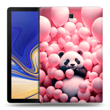 Силиконовый чехол на Samsung Galaxy Tab S4 с принтом Панда