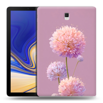 Силиконовый чехол на Samsung Galaxy Tab S4 с принтом Цветы Силиконовый чехол на Samsung Galaxy Tab S4 с принтом Цветы