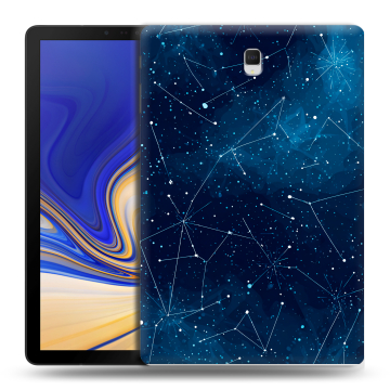 Силиконовый чехол на Samsung Galaxy Tab S4 с принтом Космос звезды