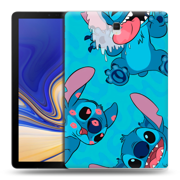 Силиконовый чехол на Samsung Galaxy Tab S4 с принтом Лило и Стич Силиконовый чехол на Samsung Galaxy Tab S4 с принтом Лило и Стич