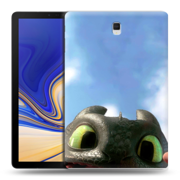 Силиконовый чехол на Samsung Galaxy Tab S4 с принтом Как приручить дракона