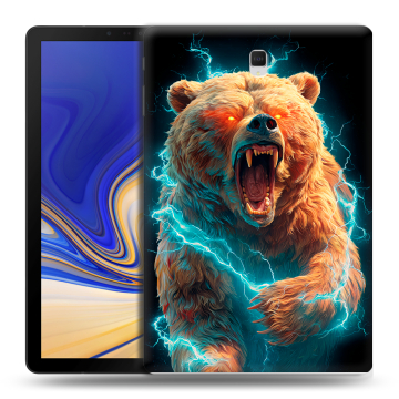 Силиконовый чехол на Samsung Galaxy Tab S4 с принтом Медведь