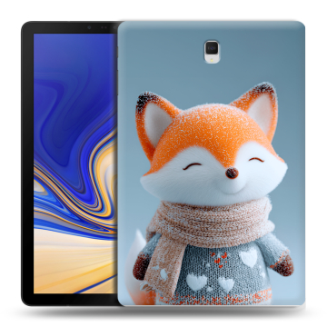 Силиконовый чехол на Samsung Galaxy Tab S4 с принтом Лиса