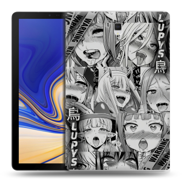 Силиконовый чехол на Samsung Galaxy Tab S4 с принтом Ahegao Ахегао Аниме Силиконовый чехол на Samsung Galaxy Tab S4 с принтом Ahegao Ахегао Аниме