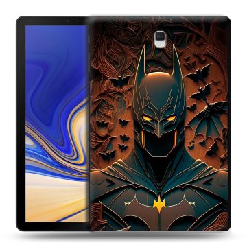 Силиконовый чехол на Samsung Galaxy Tab S4 с принтом Batman Бэтмен Силиконовый чехол на Samsung Galaxy Tab S4 с принтом Batman Бэтмен