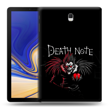 Силиконовый чехол на Samsung Galaxy Tab S4 с принтом Death note Тетрадь смерти