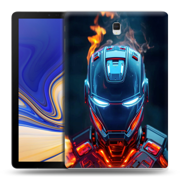 Силиконовый чехол на Samsung Galaxy Tab S4 с принтом IronMan Железный человек