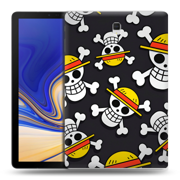 Силиконовый чехол на Samsung Galaxy Tab S4 с принтом One Piece Ван Пис Силиконовый чехол на Samsung Galaxy Tab S4 с принтом One Piece Ван Пис