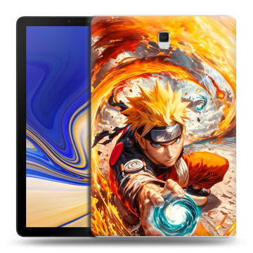 Силиконовый чехол на Samsung Galaxy Tab S4 с принтом Аниме Наруто Naruto