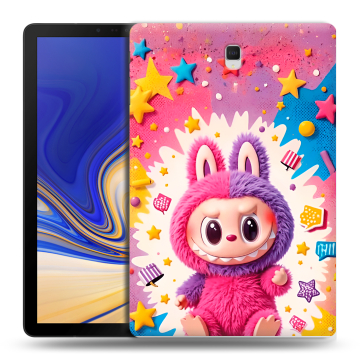 Силиконовый чехол на Samsung Galaxy Tab S4 с принтом Labubu Лабубу