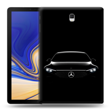 Силиконовый чехол на Samsung Galaxy Tab S4 с принтом Mercedes Мерседес