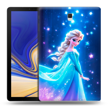 Силиконовый чехол на Samsung Galaxy Tab S4 с принтом Холодное сердце Frozen