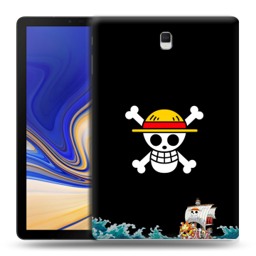 Силиконовый чехол на Samsung Galaxy Tab S4 с принтом One Piece Ван Пис