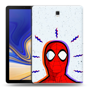 Силиконовый чехол на Samsung Galaxy Tab S4 с принтом Spiderman Человек паук Силиконовый чехол на Samsung Galaxy Tab S4 с принтом Spiderman Человек паук