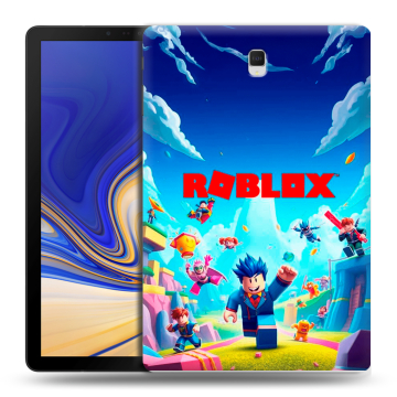 Силиконовый чехол на Samsung Galaxy Tab S4 с принтом Roblox Роблокс Силиконовый чехол на Samsung Galaxy Tab S4 с принтом Roblox Роблокс