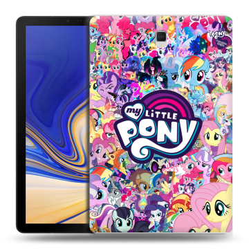 Силиконовый чехол на Samsung Galaxy Tab S4 с принтом My little pony Дружба чудо