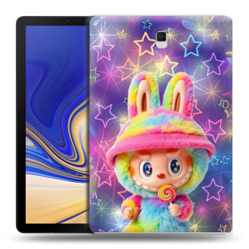 Силиконовый чехол на Samsung Galaxy Tab S4 с принтом Labubu Лабубу