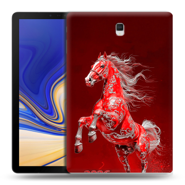 Силиконовый чехол на Samsung Galaxy Tab S4 с принтом Новый год Силиконовый чехол на Samsung Galaxy Tab S4 с принтом Новый год