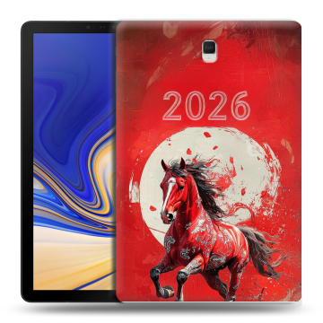 Силиконовый чехол на Samsung Galaxy Tab S4 с принтом Новый год Силиконовый чехол на Samsung Galaxy Tab S4 с принтом Новый год
