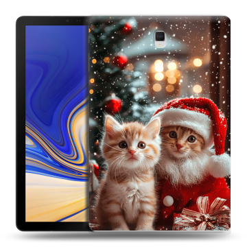 Силиконовый чехол на Samsung Galaxy Tab S4 с принтом Новый год Силиконовый чехол на Samsung Galaxy Tab S4 с принтом Новый год