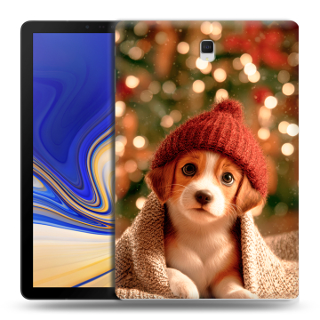 Силиконовый чехол на Samsung Galaxy Tab S4 с принтом Новый год