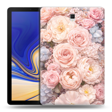 Силиконовый чехол на Samsung Galaxy Tab S4 с принтом женский